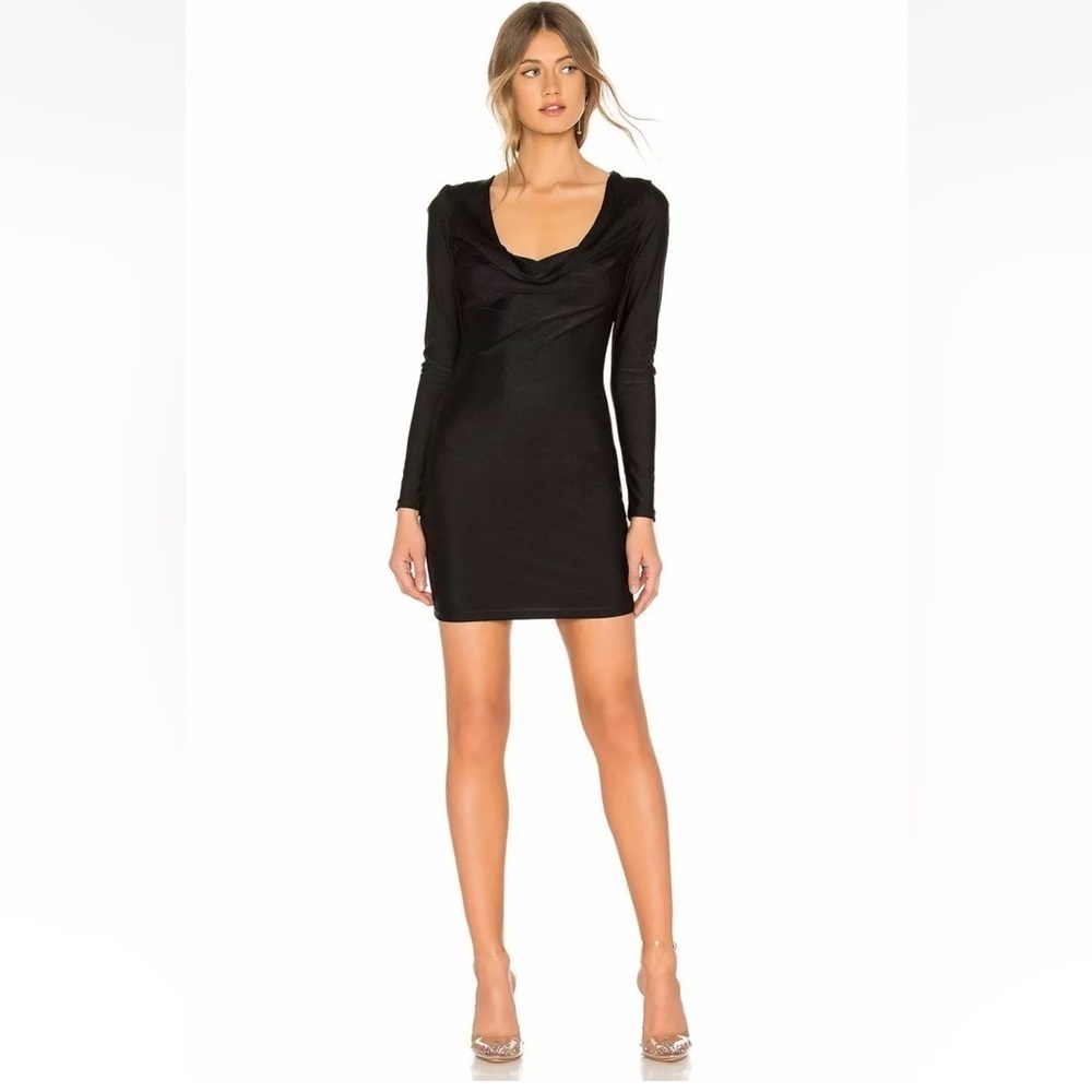 REVOLVE Black Long Sleeve Dress